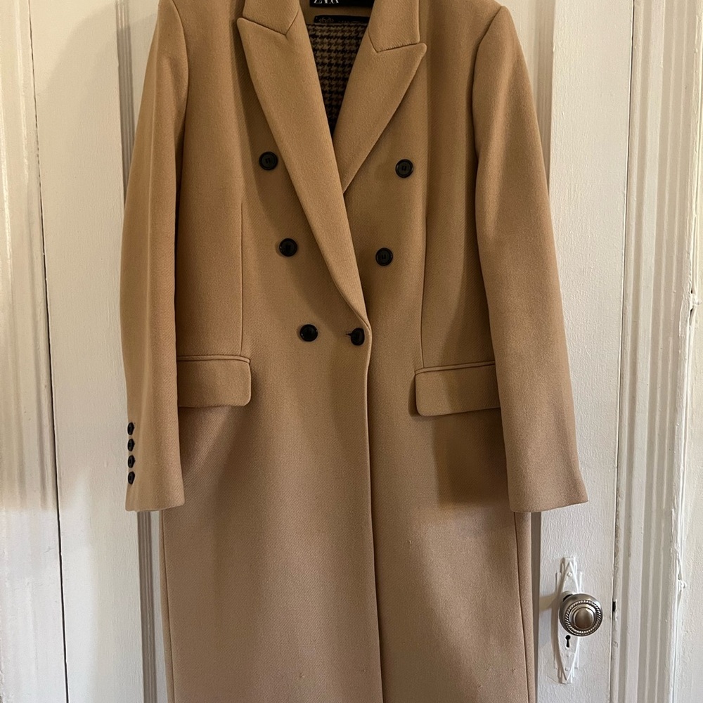 Zara Wool Peacoat